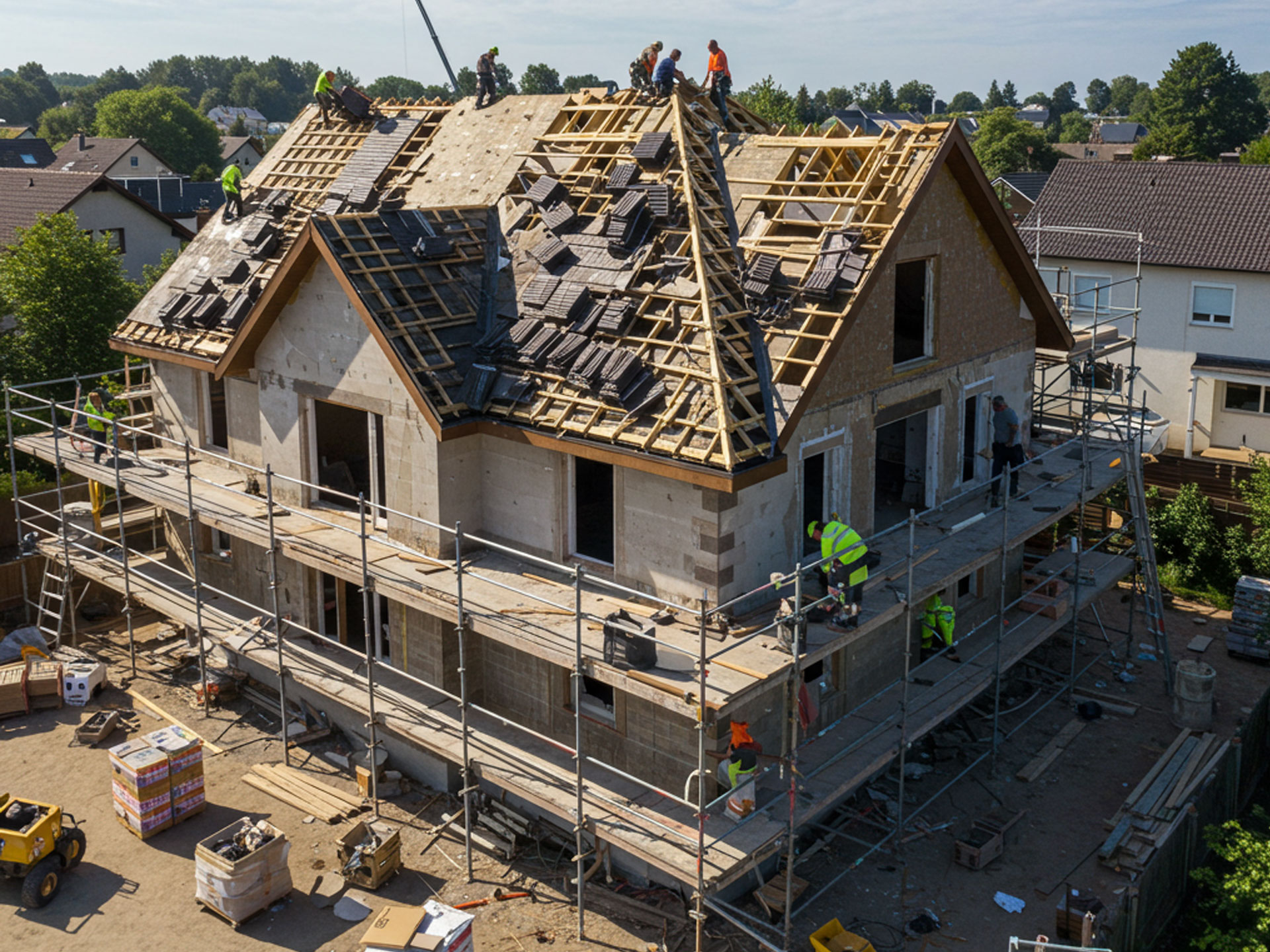 renovasi atap dan plafon